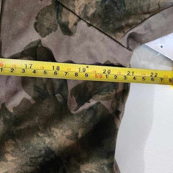 CJ Breeze Jacket Womens Large Camouflage Floral Button-Up - Picture 10 of 14